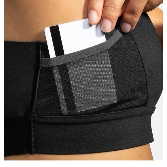 Brooks Run Drive 3 Pocket Sports Bra - Picture 2 of 9